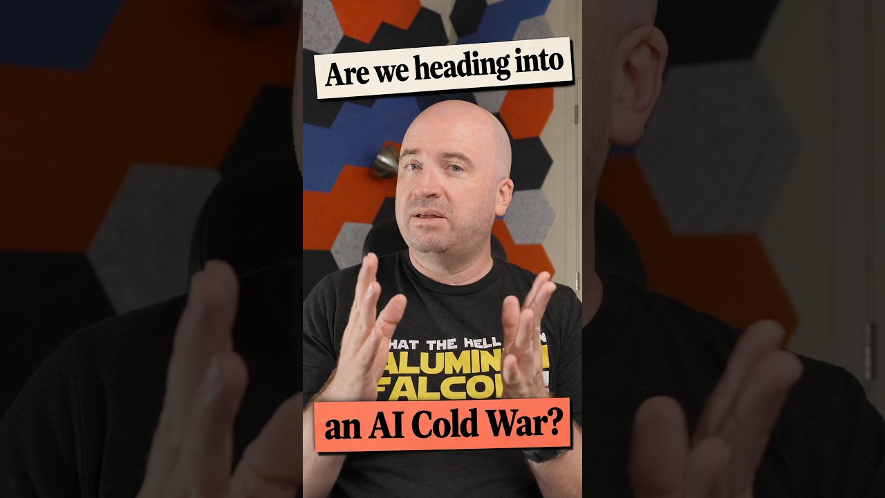 Is An AI Slowdown Possible? Or are we heading into an AI Cold War? #ai #anthropic #openai #aisafety