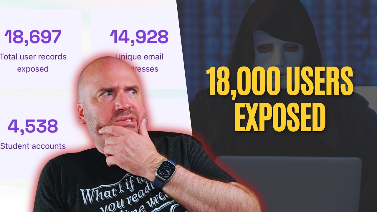 18,000 Users from College Student to Minors Caught in #lovable #vibecoding #vibehacking